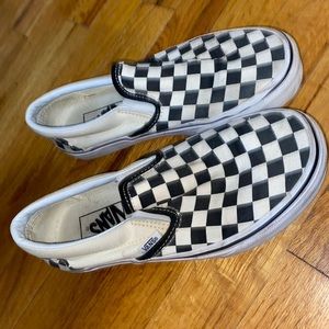Checkered Vans